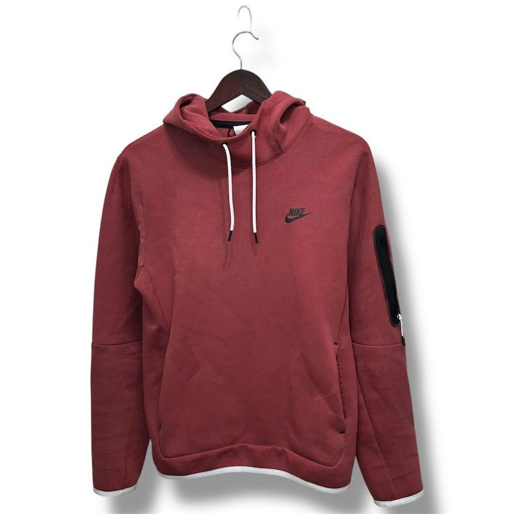 Nike Men's Red‎ Pullover Hoodie Size S Long Sleeve